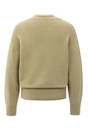 YAYA V-Hals trui met top
