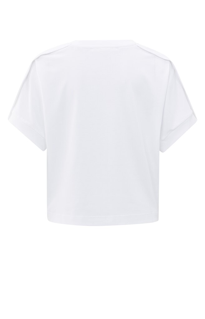 YAYA Jersey top met detail