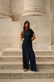 YAYA Jersey broek met rok effect