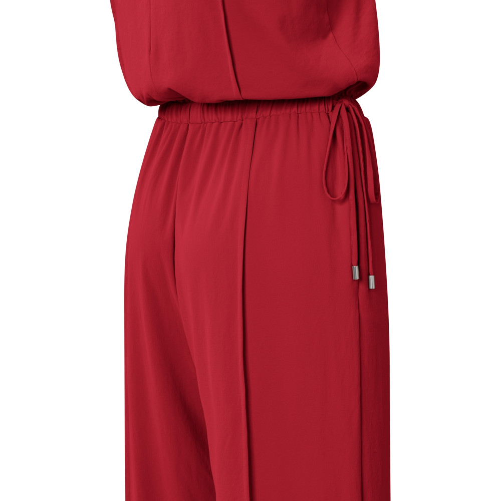 YAYA Mouwloze jumpsuit met cord detail