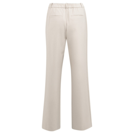 YAYA Zacht geweven broek met wijde pijpen en elastische taille