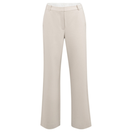 YAYA Zacht geweven broek met wijde pijpen en elastische taille