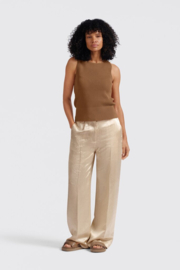 YAYA Satijnen wijde leg broek