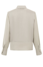 YAYA Fabric mix blouse