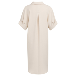 YAYA V-neck jurk met 3 kwart mouw