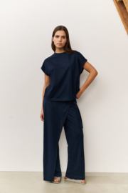 YAYA Jersey broek met rok effect