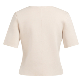 YAYA  Gilet met schuine opening en driekwartmouw