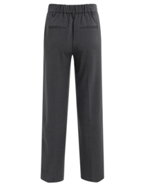 YAYA Geweven gestructureerde rechte broek