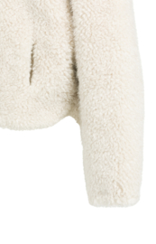 YAYA Oversized korte jas van imitatiebont
