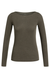 YAYA Top met lange mouwen en ronde hals
