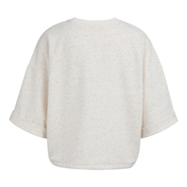 YAYA Sweatshirt met korte mouw en koord