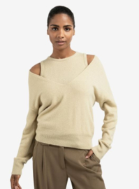 YAYA V-Hals trui met top