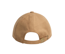 YAYA Suede pet met grove stiksels