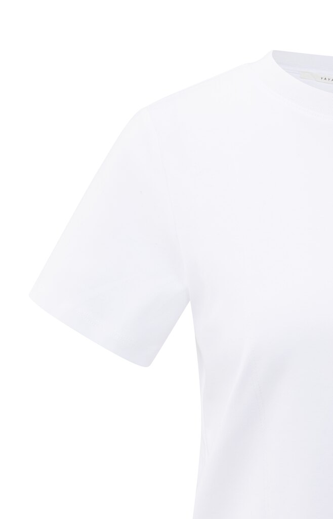 YAYA T-Shirt met gestikte details