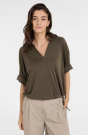 YAYA Jersey top met strikje