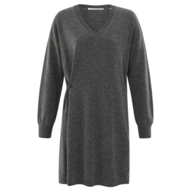 YAYA V-Neck gebreide jurk