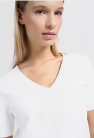 YAYA V-Hals T-Shirt met korte mouwen