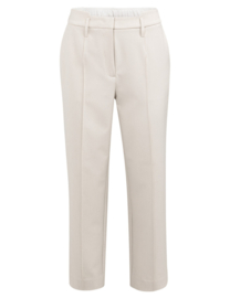 YAYA Geweven broek met rechte pijpen en tailleband detail