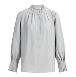 YAYA Blouse met geplooide kraag en manchetten