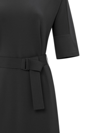 YAYA Jersey jurk met riem