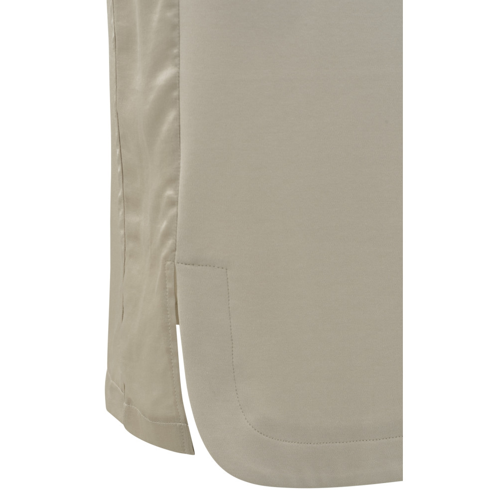 YAYA Fabric mix jurk met riem