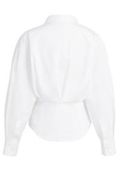 YAYA Blouse met tailleaccent en plooien