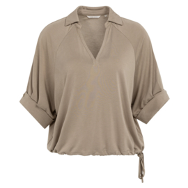 YAYA Jersey top met strikje