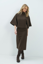 YAYA Sweatshirt van geborsteld jersey met wijde mouwen