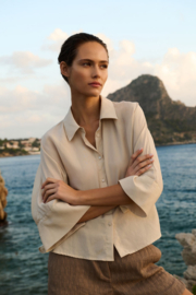 YAYA Korte wijde blouse