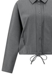YAYA Blouse jasje  met strik details