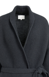 YAYA Overslag vest met lange mouwen