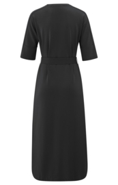 YAYA Jersey jurk met riem