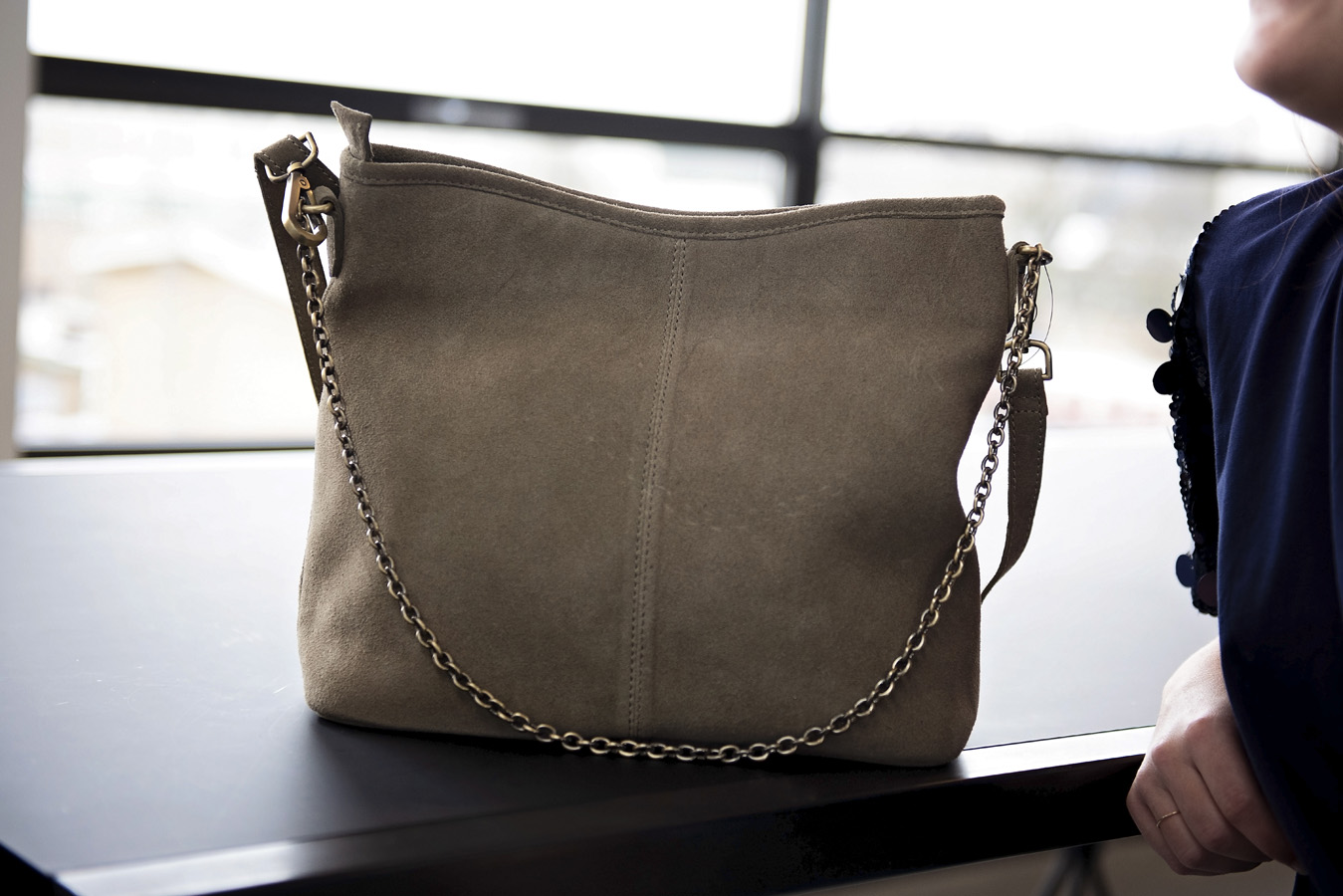 BAG2BAG Suede tas Sala