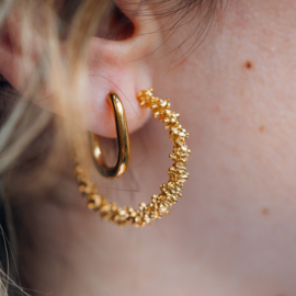 iXXXi Oorbellen Caviar 30mm.
