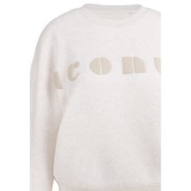 YAYA Zachte sweater met artwork "iconic"