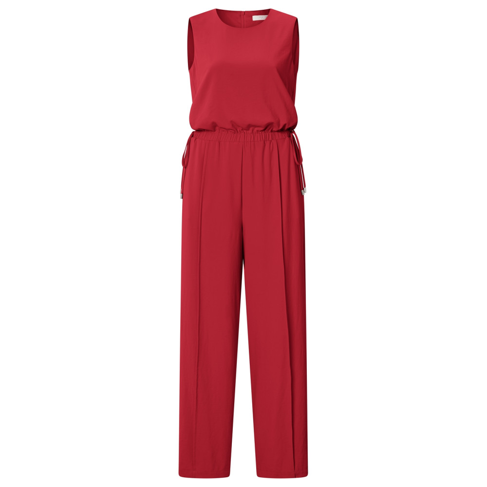 YAYA Mouwloze jumpsuit met cord detail