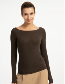 YAYA Top met lange mouwen en ronde hals
