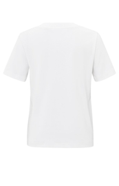 YAYA V-Hals T-Shirt met korte mouwen