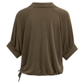 YAYA Jersey top met strikje