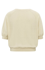 YAYA Raglan trui met korte mouw