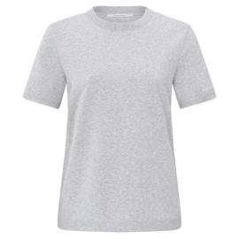 YAYA T-shirt met ronde hals en korte mouw