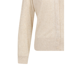 YAYA Vest met handdoekstof structuur