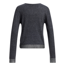 YAYA Vest met geweven details