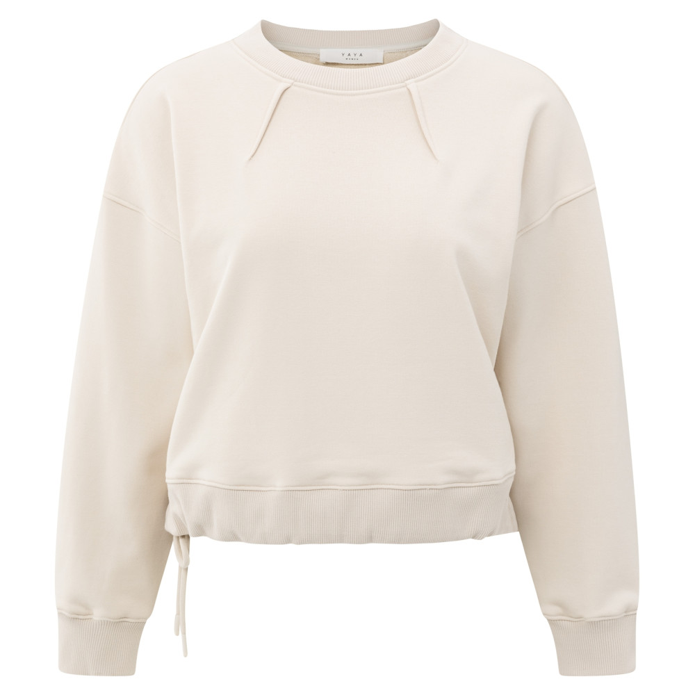 YAYA Sweatshirt met detail en koord