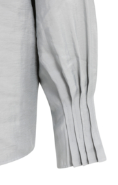 YAYA Blouse met geplooide kraag en manchetten