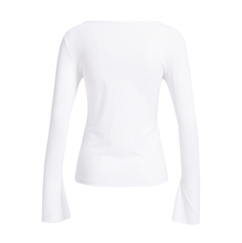 YAYA Jersey top met uitlopende mouwen