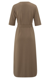 YAYA Jersey jurk met riem