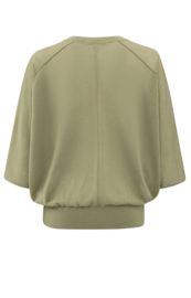 YAYA Transparante sweater met vleermuismouw