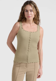 YAYA Top met kleine rouches