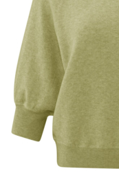 YAYA Sweater met ronde hals en raglan mouw